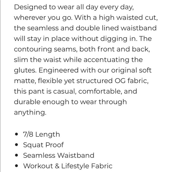 🌸balance Athletica kodiak OG pant! - Picture 4 of 6